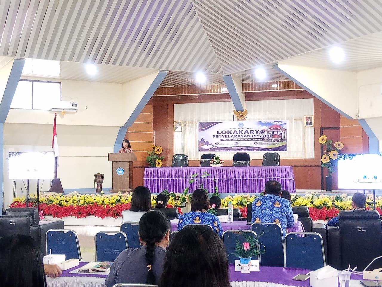 LPMPP Universitas Pattimura Hadiri Lokakarya Penyelarasan RPS OBE Mata Kuliah Wajib Kurikulum