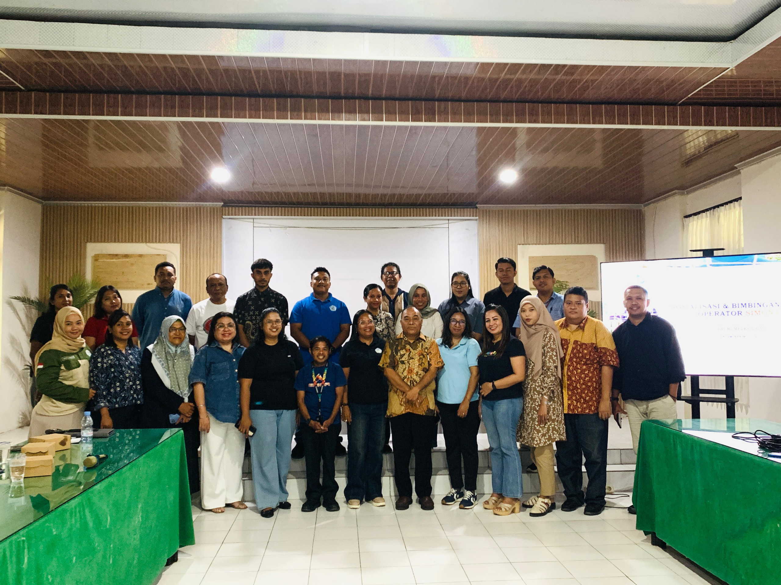 Hari Ketiga Bimtek Operator SIMONAK, LPMPP Unpatti Perkuat Kapasitas Pengelolaan Data Akreditasi