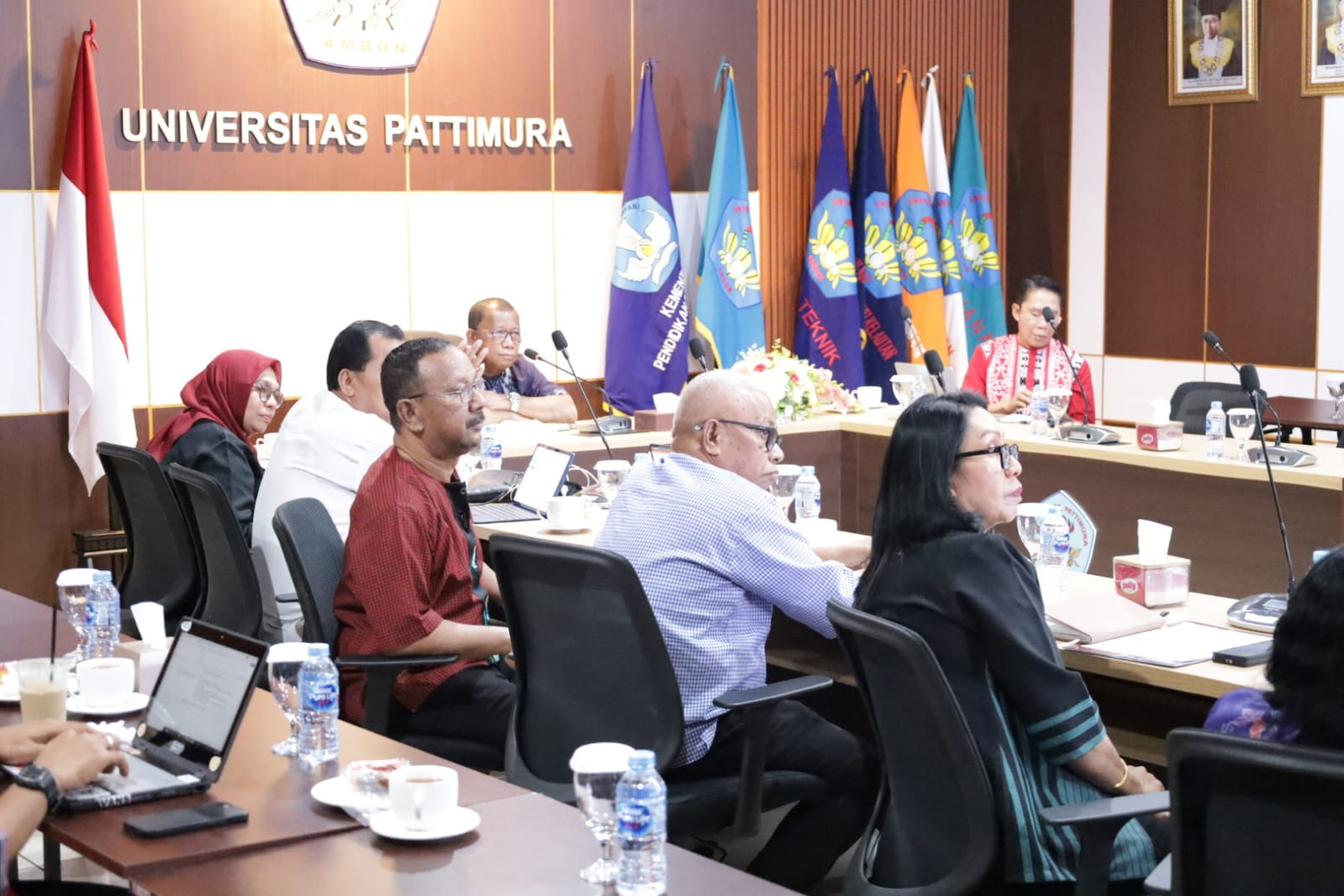 LPMPP Unpatti Ikuti Rapat Evaluasi Kinerja Universitas Pattimura